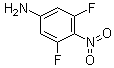 3,5-Difluoro-4-nitrobenzenamine molecular structure (CAS 122129-79-7)