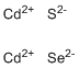 Cadmium selenide sulfide molecular structure (CAS 12214-12-9)