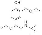 Salbutamol Diethyl Ether molecular structure (CAS 1221726-71-1)