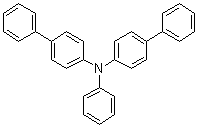 structure of CAS# 122215-84-3, N-Phenyl-N,N-bis(biphenyl-4-yl)amine;N-[1,1'-Biphenyl]-4-yl-N-phenyl-[1,1'-biphenyl]-4-amine
