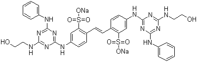荧光增白剂 85分子结构 (CAS 12224-06-5)