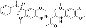 Pigment Yellow 97 molecular structure (CAS 12225-18-2)