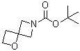 1-氧杂-6-氮杂螺[3.3]庚烷-6-羧酸叔丁酯分子结构 (CAS 1223573-41-8)