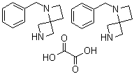 structure of CAS# 1223573-43-0, 1-(Phenylmethyl)-1,6-diazaspiro[3.3]heptane ethanedioate (2:1)