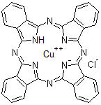 Pigment Blue 15:2 molecular structure (CAS 12239-87-1)