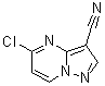 5-Chloropyrazolo[1,5-a]pyrimidine-3-carbonitrile molecular structure (CAS 1224288-92-9)