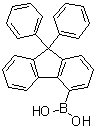 structure of CAS# 1224976-40-2, (9,9-Diphenyl-9H-fluoren-4-yl)boronic acid