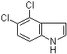 4,5-Dichloroindole molecular structure (CAS 122509-73-3)