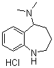 2,3,4,5-Tetrahydro-N,N-dimethyl-1H-1-benzazepin-5-amine hydrochloride molecular structure (CAS 1225373-40-9)