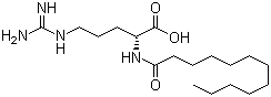 N-Lauroyl-D-arginine molecular structure (CAS 1225433-34-0)