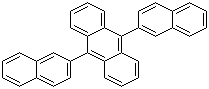structure of CAS# 122648-99-1, 9,10-Di(2-naphthyl)anthracene;9,10-Bis(2-naphthyl)anthracene