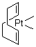 (1,5-Cyclooctadiene)dimethylplatinum(II) molecular structure (CAS 12266-92-1)