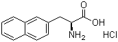 3-(2-Naphthyl)-L-alanine hydrochloride molecular structure (CAS 122745-12-4)