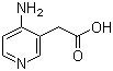 4-Amino-3-pyridineacetic acid molecular structure (CAS 1227570-90-2)