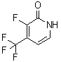 3-Fluoro-4-(trifluoromethyl)-2(1H)-pyridinone molecular structure (CAS 1227594-89-9)