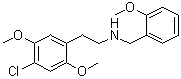 4-Chloro-2,5-dimethoxy-N-[(2-methoxyphenyl)methyl]benzeneethanamine molecular structure (CAS 1227608-02-7)
