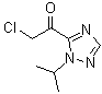 2-Chloro-1-[1-(1-methylethyl)-1H-1,2,4-triazol-5-yl]ethanone molecular structure (CAS 1227958-34-0)