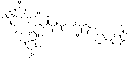 DM1 SMCC molecular structure (CAS 1228105-51-8)