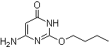 6-Amino-2-butoxy-4(3H)-pyrimidinone molecular structure (CAS 1228588-14-4)