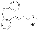 盐酸多塞平分子结构 (CAS 1229-29-4)