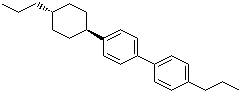 trans-4-(4-Propylcyclohexyl)-4'-propyl-1,1'-biphenyl molecular structure (CAS 122957-72-6)