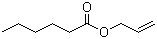 structure of CAS# 123-68-2, Allyl hexanoate;2-Propenyl n-hexanoate