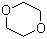 structure of CAS# 123-91-1, 1,4-Dioxane;Diox; Diethylene dioxide