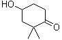 4-Hydroxy-2,2-dimethylcyclohexanone molecular structure (CAS 123214-39-1)