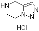 4,5,6,7-Tetrahydro-[1,2,3]triazolo[1,5-a]pyrazine hydrochloride molecular structure (CAS 123308-28-1)