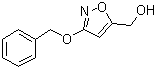 3-(Phenylmethoxy)-5-isoxazolemethanol molecular structure (CAS 123320-44-5)