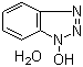 structure of CAS# 123333-53-9, 1-Hydroxybenzotriazole hydrate;HOBT hydrate
