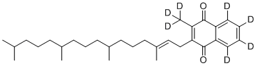 Vitamin K1-d7 molecular structure (CAS 1233937-39-7)
