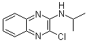 3-Chloro-N-(1-methylethyl)-2-quinoxalinamine molecular structure (CAS 1234370-93-4)
