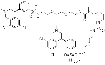 Tenapanor molecular structure (CAS 1234423-95-0)