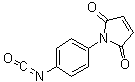4-Maleimidophenyl isocyanate molecular structure (CAS 123457-83-0)