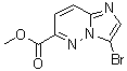 结构式 CAS# 1234616-07-9, 3-溴咪唑并[1,2-b]哒嗪-6-羧酸甲酯