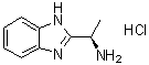 (alphaR)-alpha-Methyl-1H-benzimidazole-2-methanamine hydrochloride molecular structure (CAS 1234996-74-7)