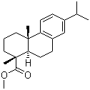 Methyl dehydroabietate molecular structure (CAS 1235-74-1)