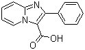 结构式 CAS# 123533-41-5, 2-苯基咪唑并[1,2-a]吡啶-3-羧酸