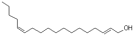 (2E,13Z)-2,13-Octadecadien-1-ol molecular structure (CAS 123551-47-3)
