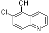 结构式 CAS# 1236162-17-6, 6-氯-5-喹啉醇