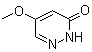 5-Methoxy-3(2H)-pyridazinone molecular structure (CAS 123696-01-5)