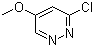 3-Chloro-5-methoxypyridazine molecular structure (CAS 123696-02-6)