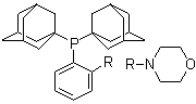 Bis(adamant-1-yl)(2-morpholinophenyl)phosphine molecular structure (CAS 1237588-12-3)