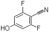 2,6-Difluoro-4-hydroxybenzonitrile molecular structure (CAS 123843-57-2)