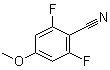 结构式 CAS# 123843-66-3, 2,6-二氟-4-甲氧基苯腈