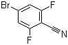 4-Bromo-2,6-difluorobenzonitrile molecular structure (CAS 123843-67-4)