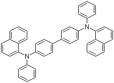 N,N'-二苯基-N,N'-二(1-萘基)-1,1'-联苯-4,4'-二胺分子结构 (CAS 123847-85-8)