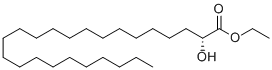 2-羟基二十四烷酸乙酯分子结构 (CAS 124111-47-3)
