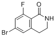 6-Bromo-8-fluoro-3,4-dihydroisoquinolin-1(2H)-one molecular structure (CAS 1242157-15-8)